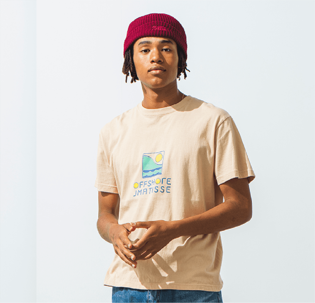 OFFSHORE × JM LOGO TEE