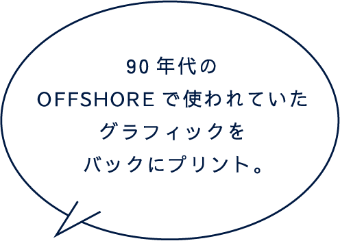 OFFSHORE × JM GRAPHIC TEE