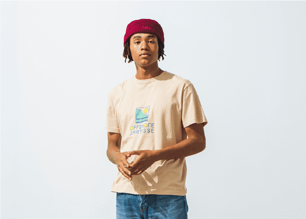 OFFSHORE × JM LOGO TEE