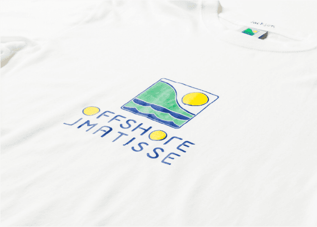 OFFSHORE × JM LOGO TEE