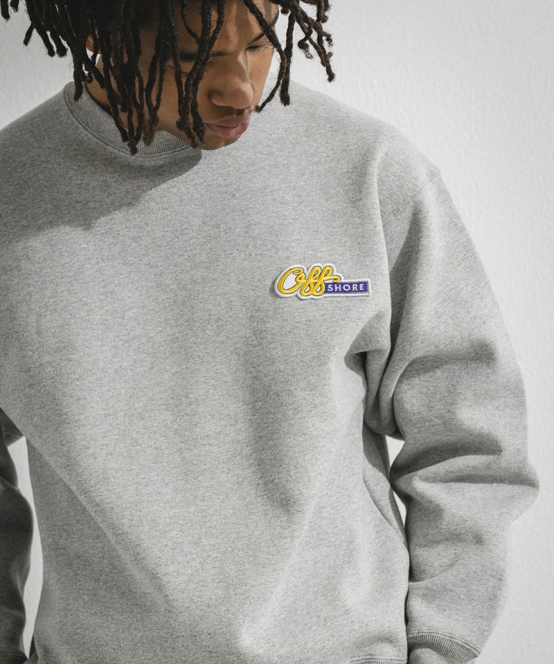 PATCH LOGO CREW NECK SWEAT | OFFSHORE