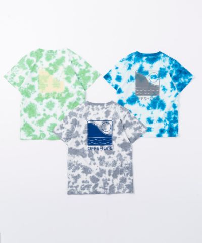 KIDS TIE DYE LOGO TEE